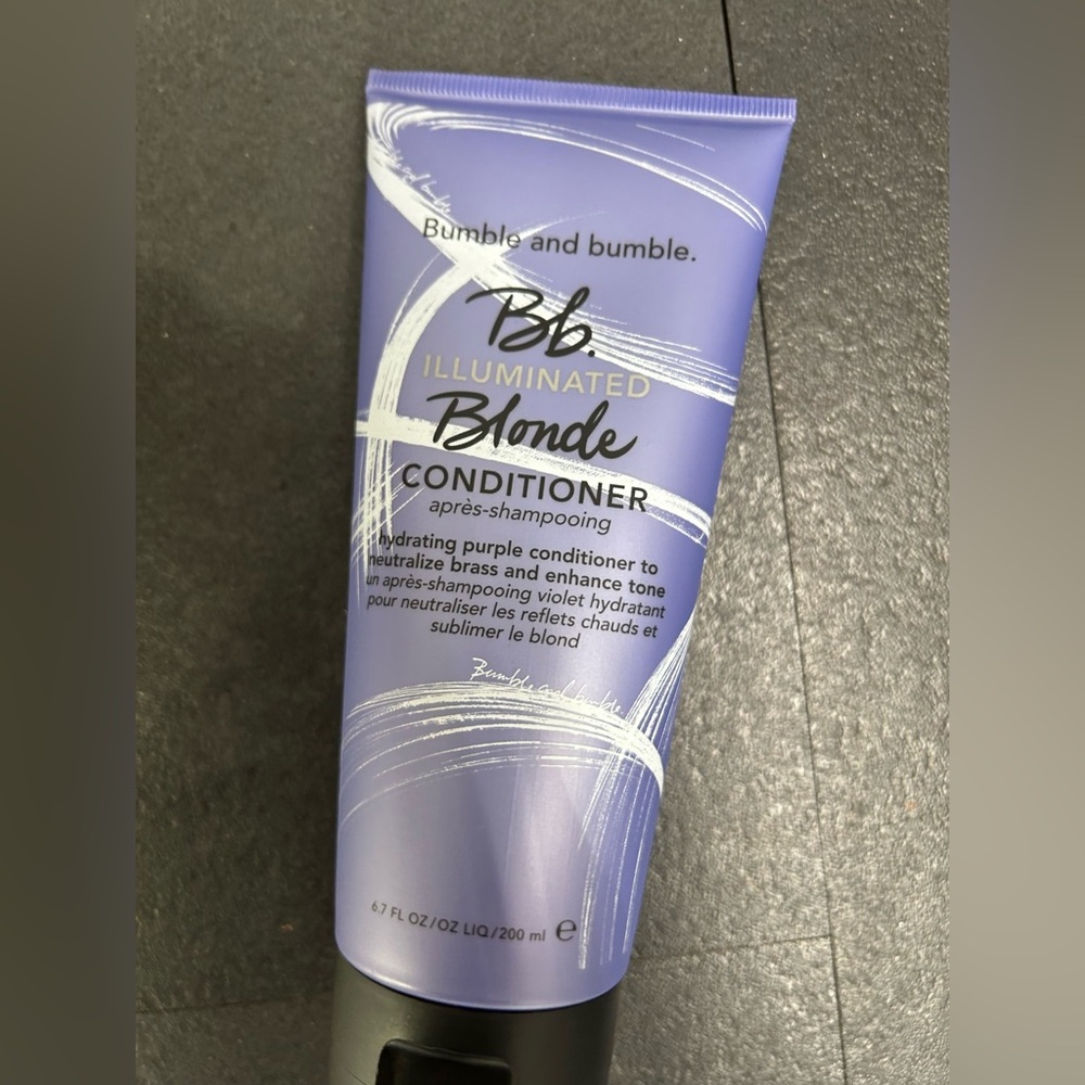 Bumble And Bumble Illuminated Blonde Conditioner 6.7 OZ new fresh